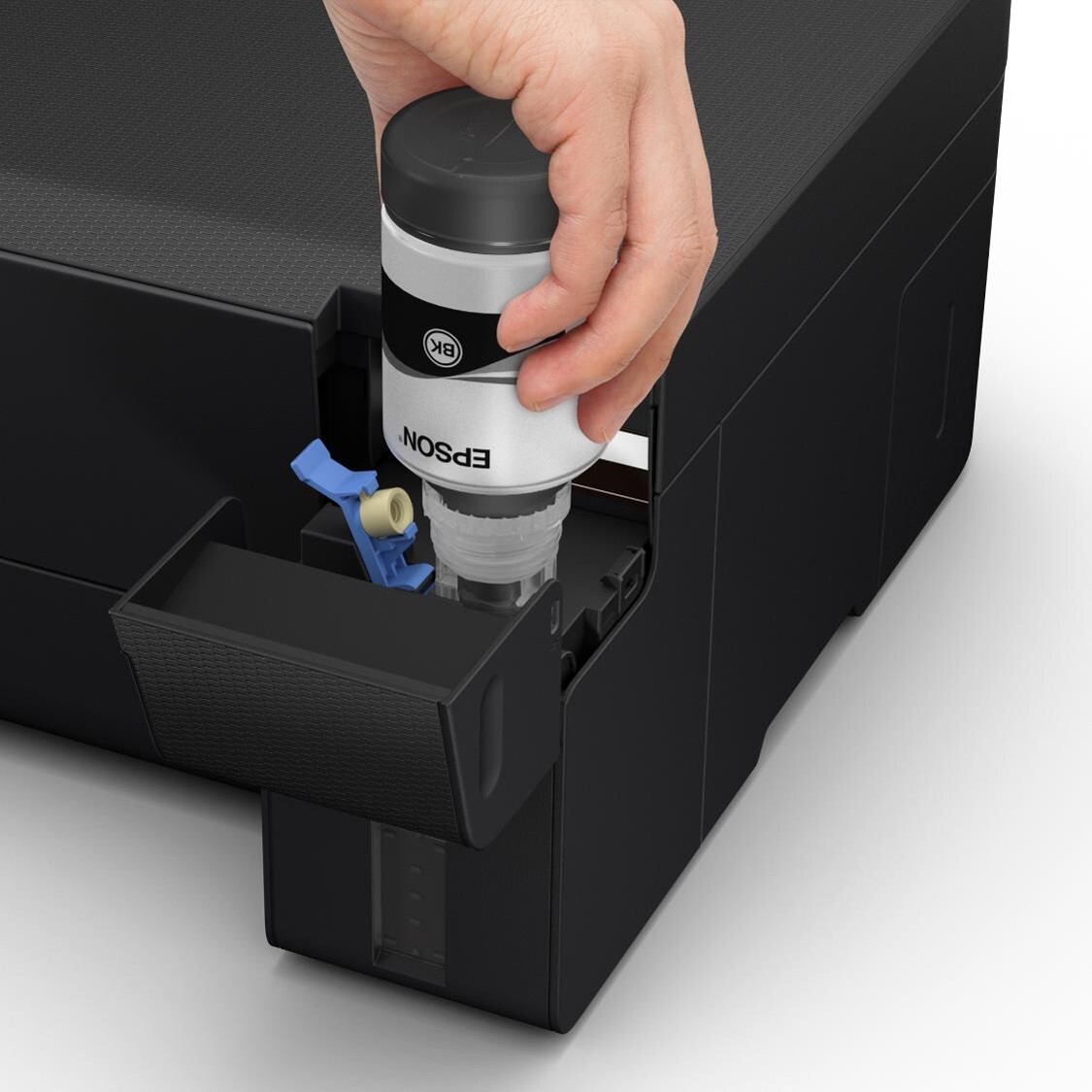 Epson M1050 Printer Ink Tank Refilling