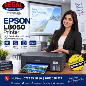 Epson EcoTank L8050 6 Colour WiFi Photo Printer Price in Sri Lanka