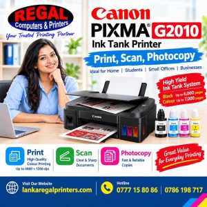 Canon PIXMA G2010 Printer Price in Sri Lanka