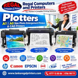 Regal Computers and Printers. Plotters Sri Lanka